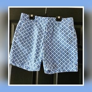 Iconic Tommy Hilfiger Abstract Pattern Chino Style Shorts